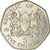 Monnaie, Kenya, 5 Shillings, 1994, British Royal Mint, SUP, Nickel plaqué