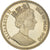Moeda, Ilha de Man, Elizabeth II, Crown, 1990, Pobjoy Mint, World Cup -