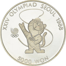 Coin, KOREA-SOUTH, 5000 Won, 1986, BE, MS(65-70), Silver, KM:54