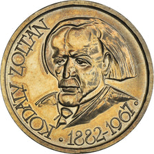 Moneda, Hungría, 100 Forint, Szaz, 1967, Budapest, MBC+, Plata, KM:579