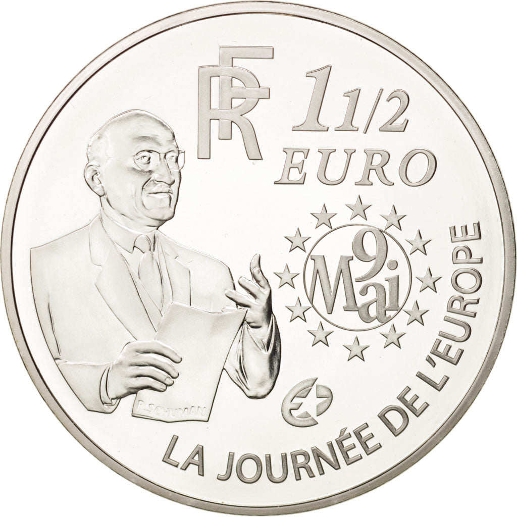 Monnaie, France, 1-1/2 Euro, 2006, Paris, FDC, Argent, KM:2037