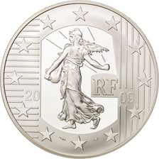Francia, 10 Euro, 2009, Paris, FDC, Argento, KM:1584