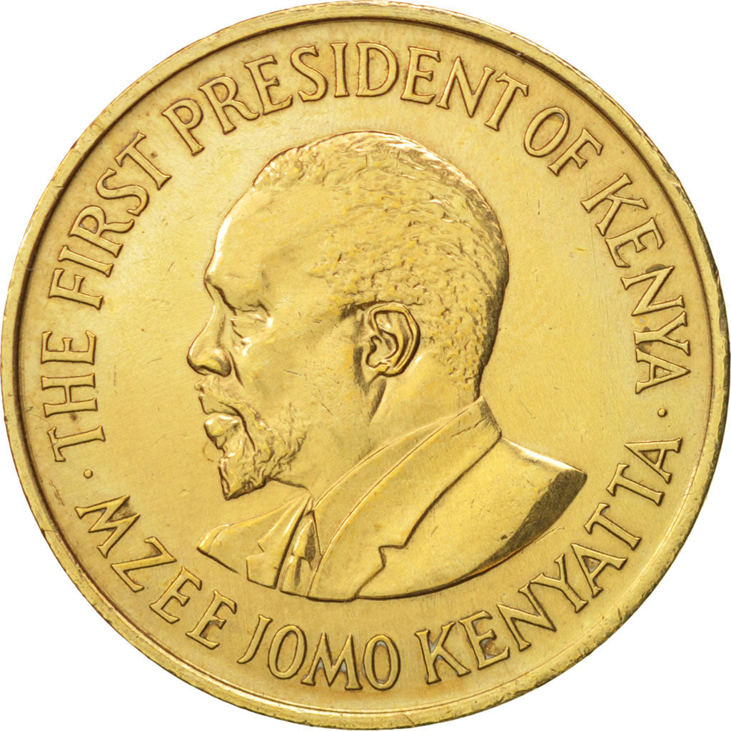 Monnaie, Kenya, 5 Cents, 1971, SUP, Nickel-brass, KM:10