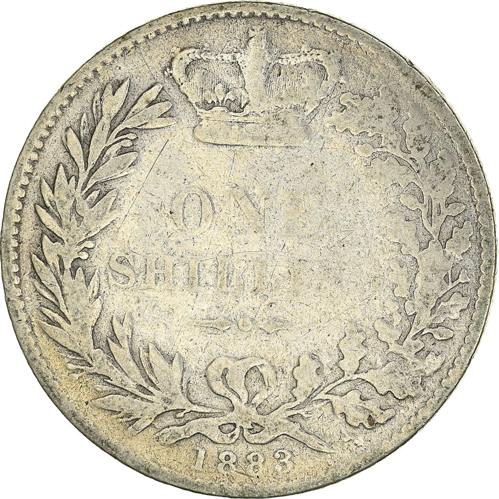 Coin, Great Britain, Victoria, Shilling, 1883, VF(20-25), Silver, KM:734.4