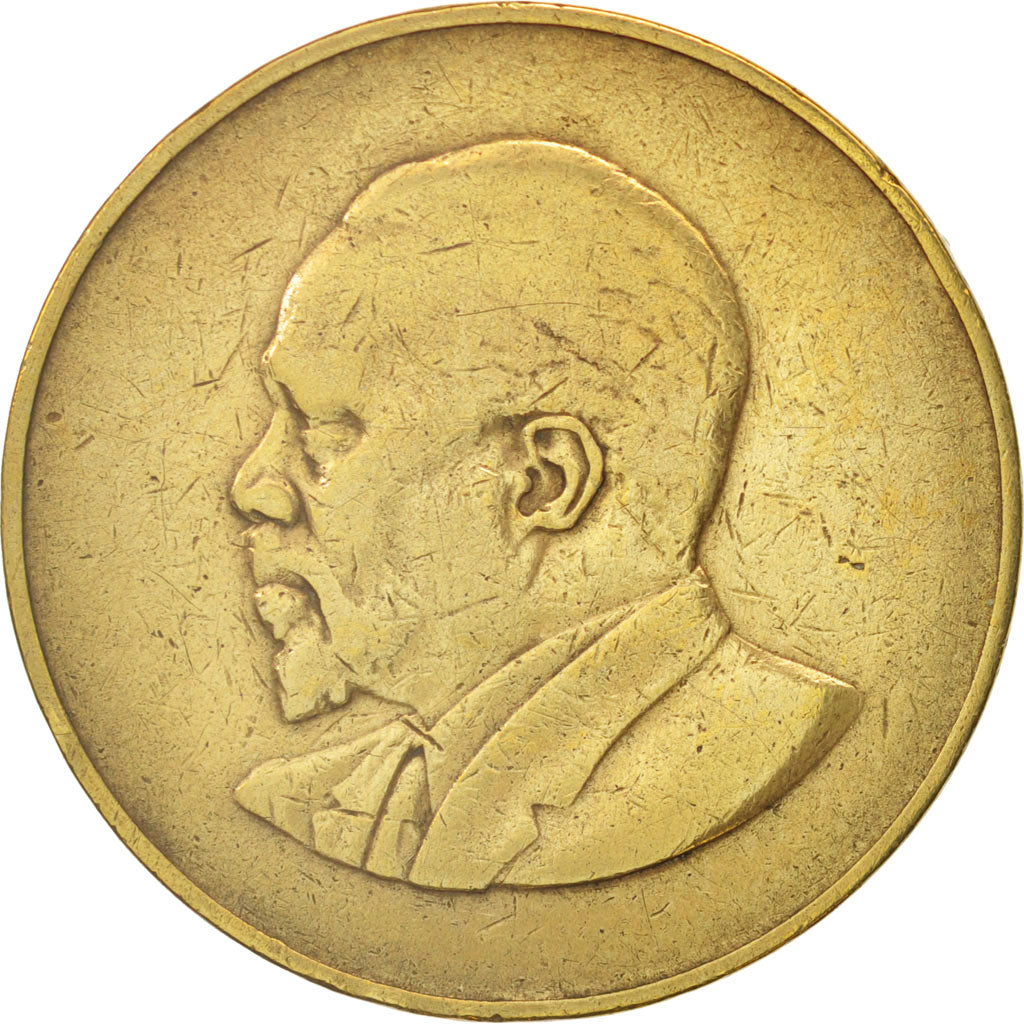 Kenya, 10 Cents, 1966, EF(40-45), Nickel-brass, KM:2