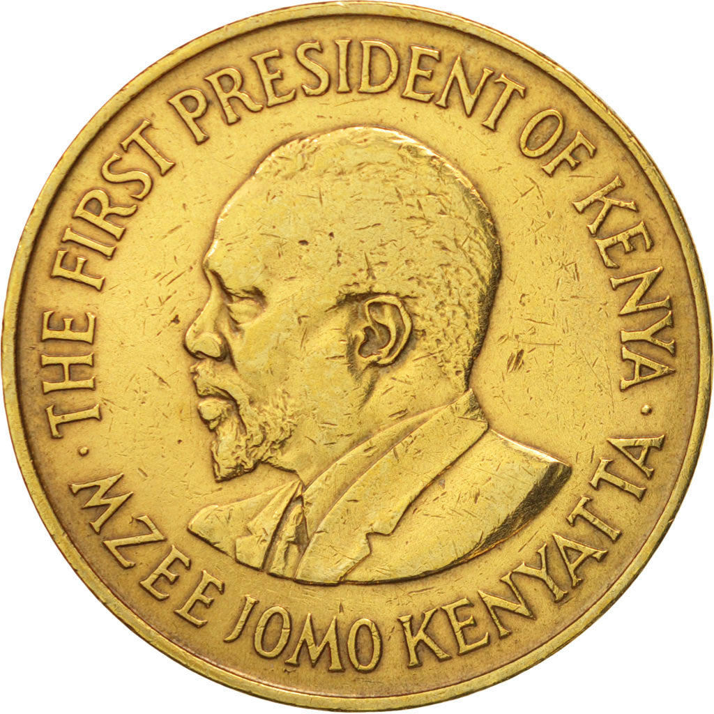 Kenya, 10 Cents, 1971, BB, Nichel-ottone, KM:11