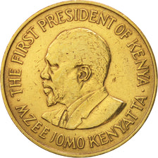 Kenya, 10 Cents, 1971, BB, Nichel-ottone, KM:11