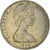 Moneda, Nueva Zelanda, Elizabeth II, 20 Cents, 1977, MBC, Cobre - níquel