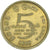 Moneta, Sri Lanka, 5 Rupees, 2002, EF(40-45), Mosiądz niklowy, KM:148.2