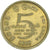 Coin, Sri Lanka, 5 Rupees, 2002, EF(40-45), Nickel-brass, KM:148.2