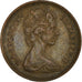 Coin, Great Britain, Elizabeth II, 1 New Penny, 1974, VF(30-35), Bronze, KM:915