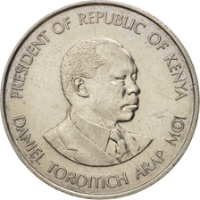 Kenya, Shilling, 1980, British Royal Mint, AU(55-58), Copper-nickel, KM:20