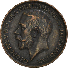 Coin, Great Britain, Elizabeth II, Farthing, 1912, EF(40-45), Bronze, KM:808.1