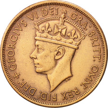 Jersey, George VI, 1/12 Shilling, 1945, SPL-, Bronzo, KM:19