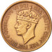 Jersey, George VI, 1/12 Shilling, 1945, SPL-, Bronzo, KM:19