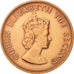 Moneda, Jersey, Elizabeth II, 1/12 Shilling, 1964, MBC+, Bronce, KM:21