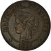 Moneta, Francia, Cérès, 5 Centimes, 1897, Paris, SPL-, Bronzo, KM:821.1