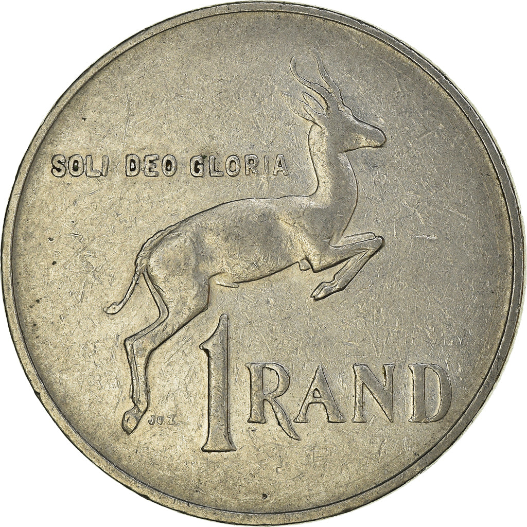 Coin, South Africa, Rand, 1989, EF(40-45), Nickel, KM:88a