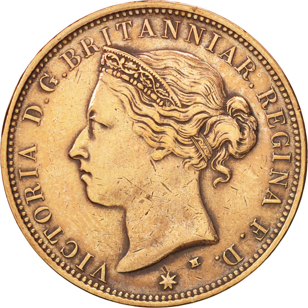 Jersey, Victoria, 1/12 Shilling, 1877, MB+, Bronzo, KM:8