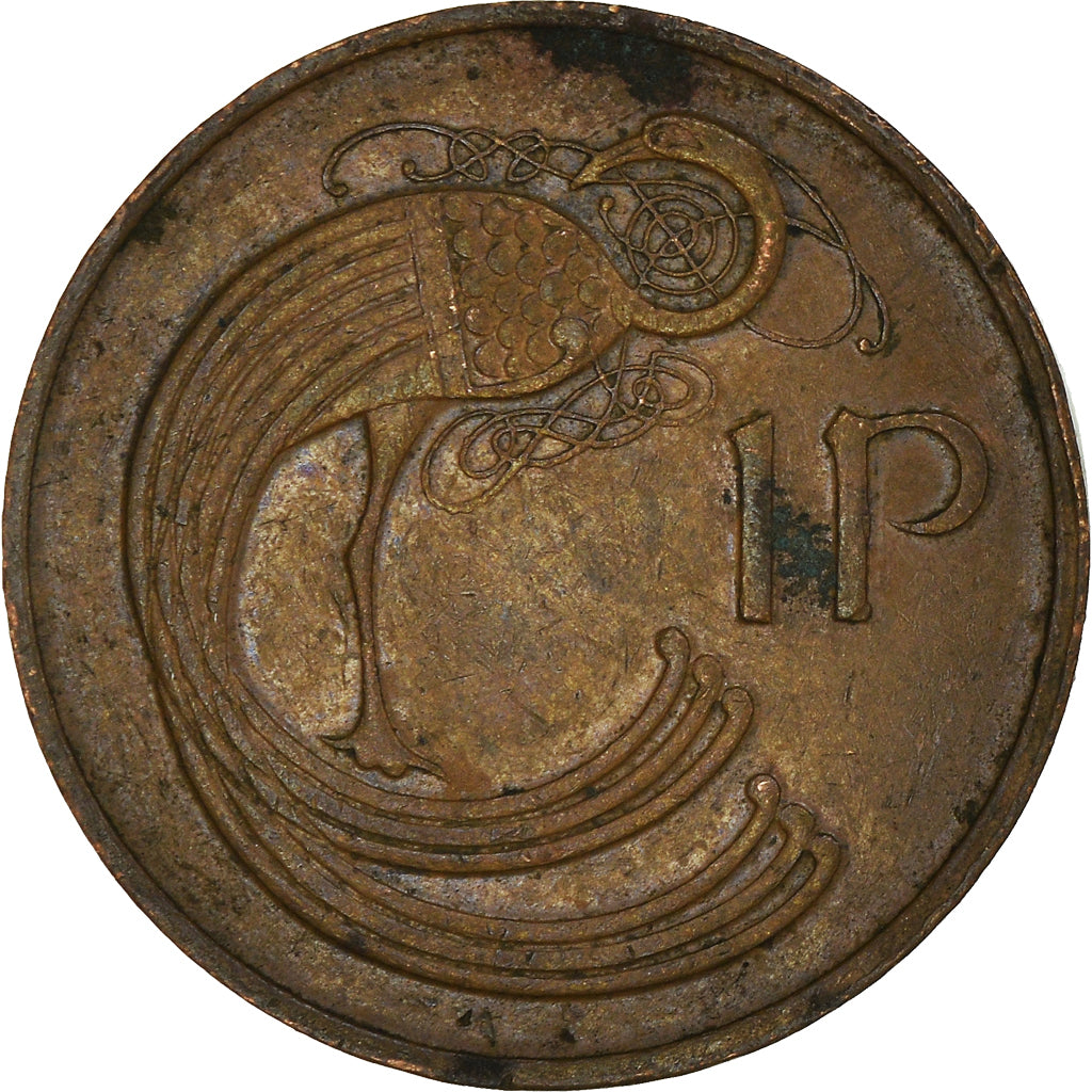 Monnaie, IRELAND REPUBLIC, Penny, 1980, TB+, Bronze, KM:20