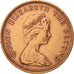 Moneda, Jersey, Elizabeth II, 2 New Pence, 1980, MBC, Bronce, KM:31