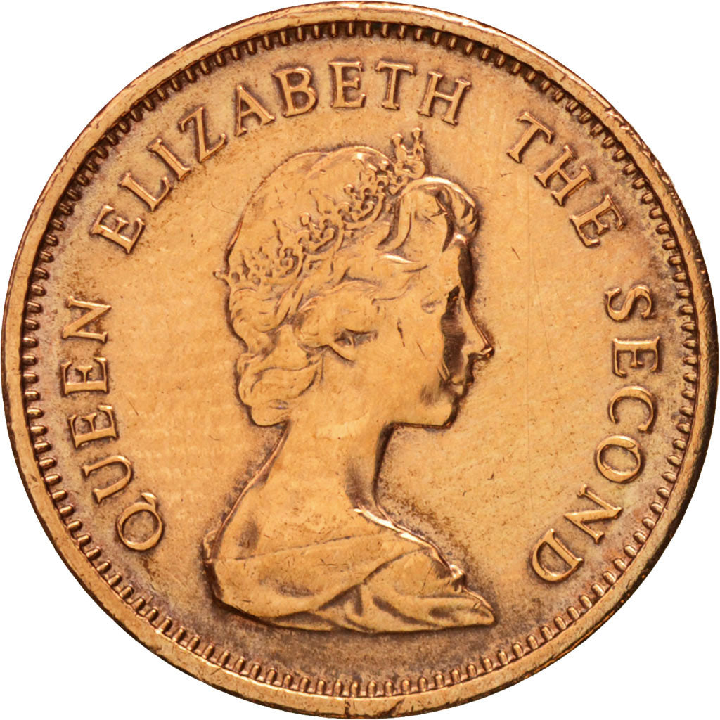 Moneda, Jersey, Elizabeth II, 1/2 New Penny, 1971, SC, Bronce, KM:29