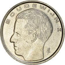 Coin, Belgium, Franc, 1989, AU(55-58), Nickel Plated Iron, KM:171
