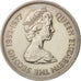 Jersey, Elizabeth II, 25 Pence, 1977, MS(60-62), Copper-nickel, KM:44