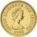 Jersey, Elizabeth II, Pound, 1988, SUP, Nickel-brass, KM:73