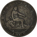 Moneda, España, Provisional Government, 10 Centimos, 1870, Madrid, BC+, Cobre