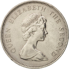Monnaie, Jersey, Elizabeth II, 10 New Pence, 1975, TTB, Copper-nickel, KM:33