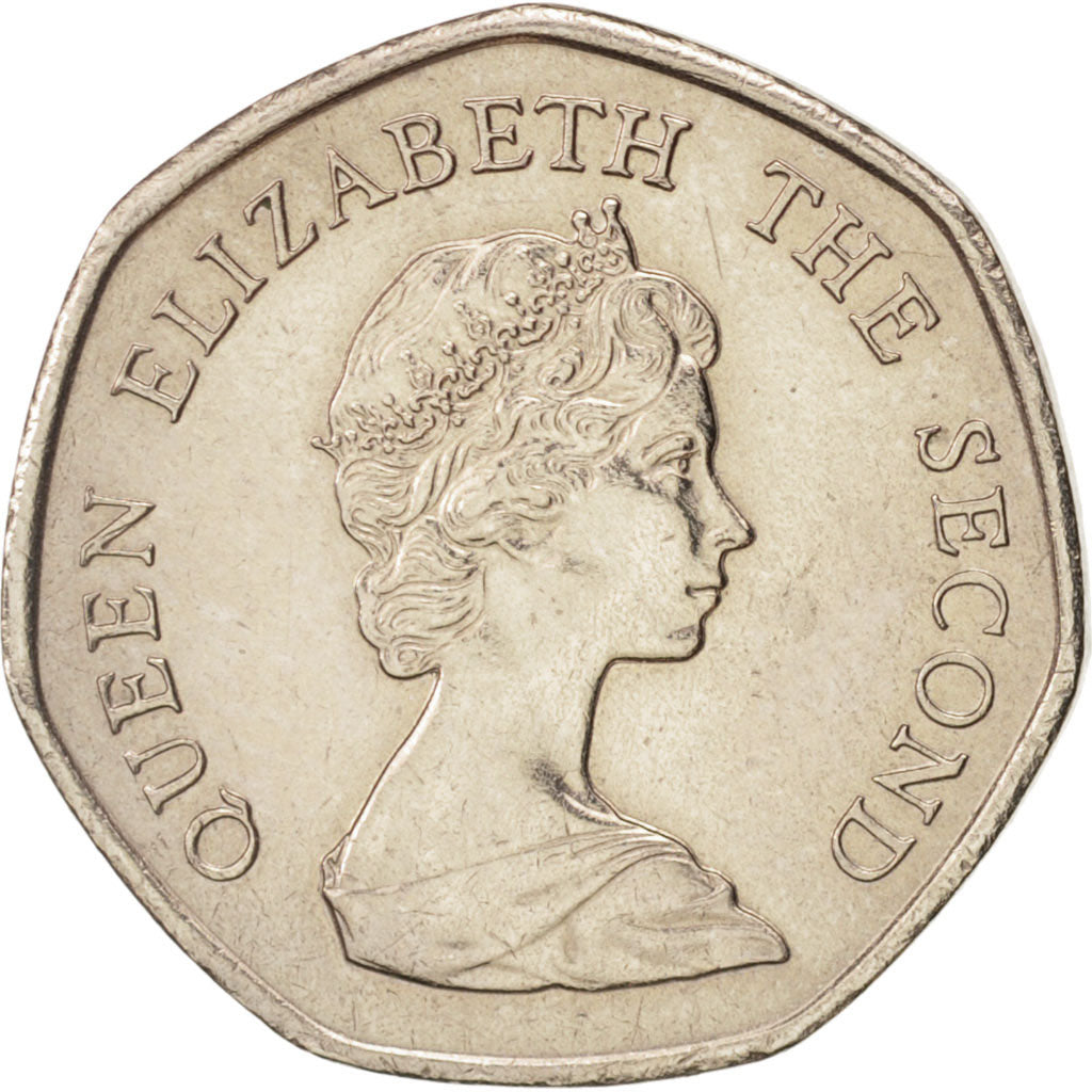 Jersey, Elizabeth II, 20 Pence, 1982, SPL-, Rame-nichel, KM:53