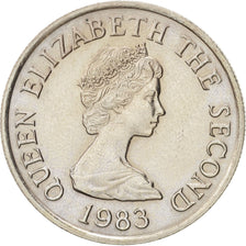 Monnaie, Jersey, Elizabeth II, 5 Pence, 1983, SPL, Copper-nickel, KM:56.1