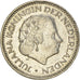 Coin, Netherlands, Gulden, 1972, EF(40-45), Nickel, KM:184a