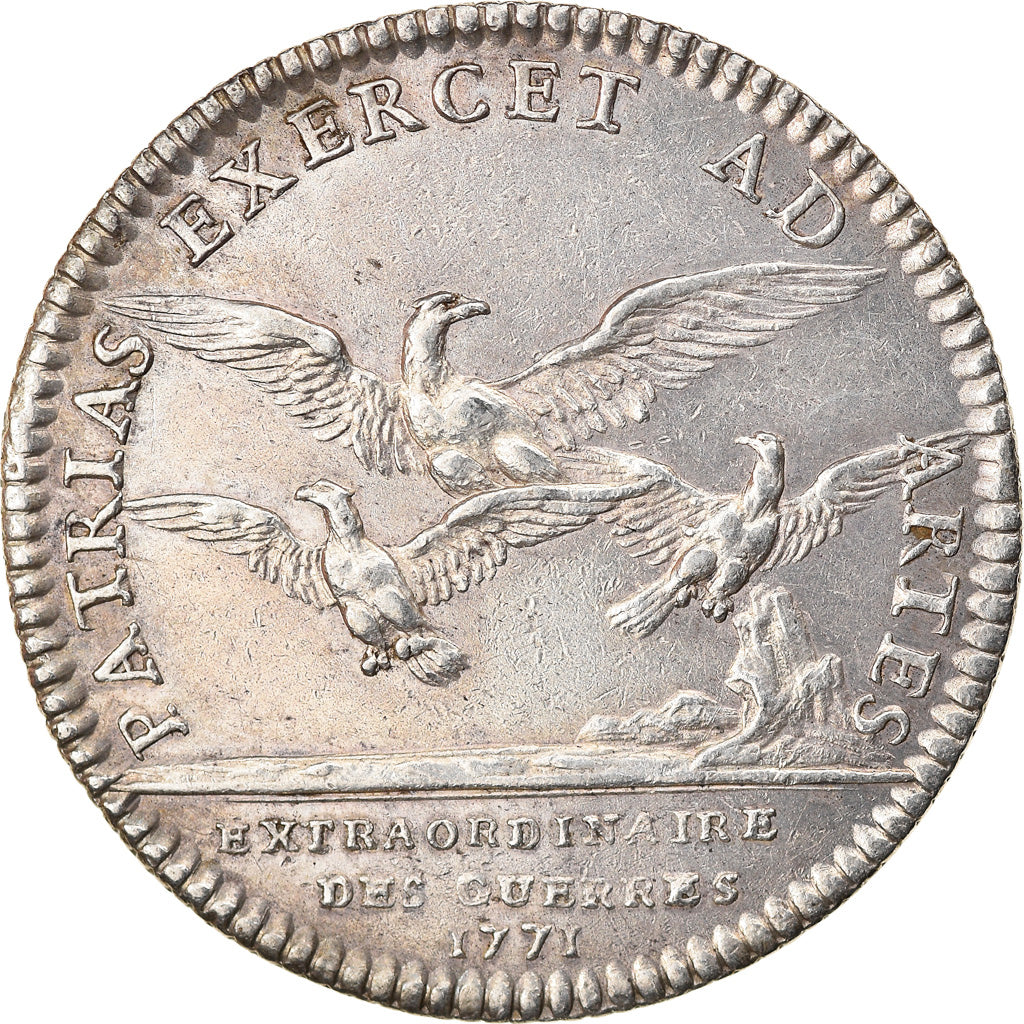 França, Token, Louis XV, Extraordinaire des Guerres, História, 1771