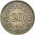 Monnaie, Suisse, 20 Rappen, 1959, Bern, TB+, Cupro-nickel, KM:29a