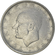Coin, Turkey, Lira, 1961, EF(40-45), Stainless Steel, KM:889a.1