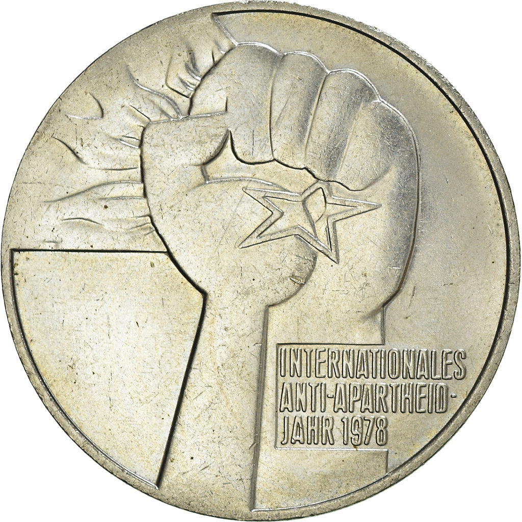 Coin, GERMAN-DEMOCRATIC REPUBLIC, 5 Mark, 1978, Berlin, AU(55-58)