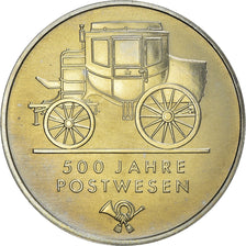 Coin, GERMAN-DEMOCRATIC REPUBLIC, 5 Mark, 1990, Berlin, 500 Years of Postal