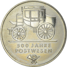 Coin, GERMAN-DEMOCRATIC REPUBLIC, 5 Mark, 1990, Berlin, 500 Years of Postal