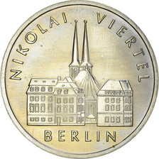 Moneda, REPÚBLICA DEMOCRÁTICA ALEMANA, 5 Mark, 1987, Berlin, SC, Cobre -