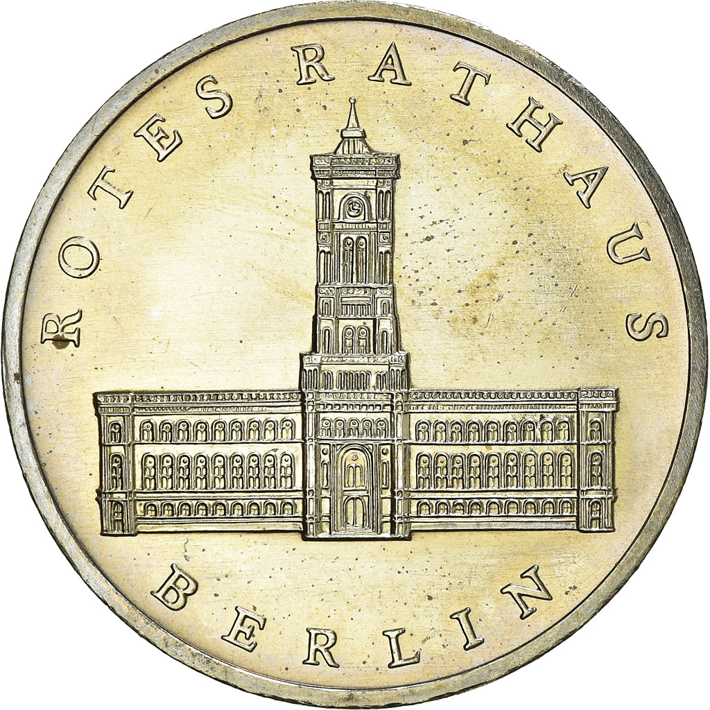 Moneta, REPUBBLICA DEMOCRATICA TEDESCA, 5 Mark, 1987, Berlin, SPL