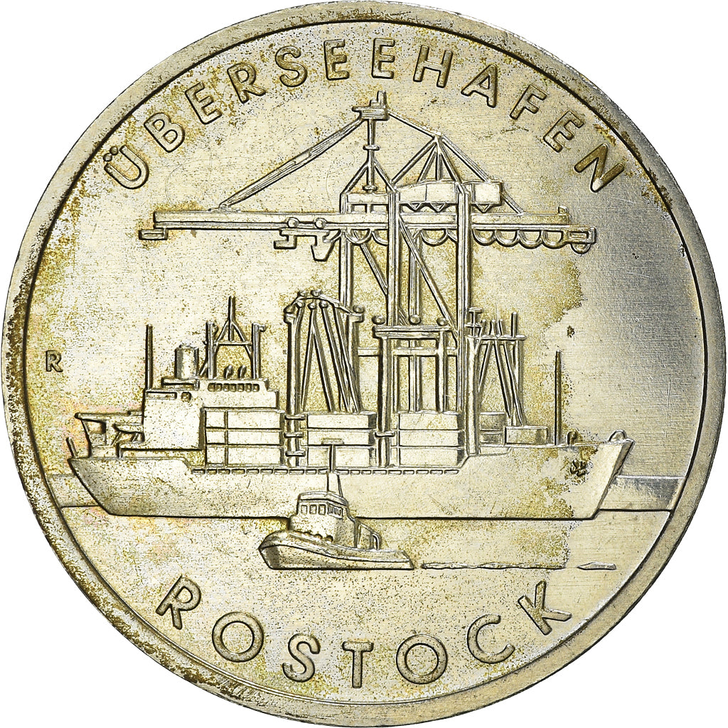 Coin, GERMAN-DEMOCRATIC REPUBLIC, 5 Mark, 1988, Berlin, MS(63), Copper-nickel