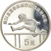 Coin, CHINA, PEOPLE'S REPUBLIC, 5 Yüan, 1988, BE, MS(65-70), Silver, KM:202