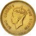 Ceylon, George VI, 25 Cents, 1951, AU(50-53), Nickel-brass, KM:122