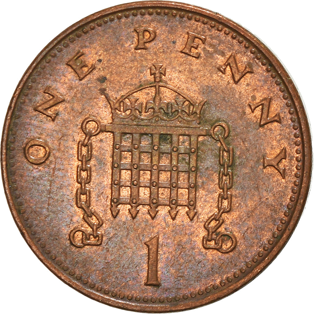 Coin, Great Britain, Elizabeth II, Penny, 1994, VF(30-35), Bronze, KM:935