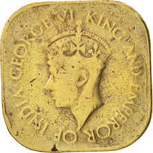 Monnaie, Ceylon, George VI, 5 Cents, 1942, TB, Nickel-brass, KM:113.1