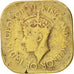 Coin, Ceylon, George VI, 5 Cents, 1942, VF(20-25), Nickel-brass, KM:113.1
