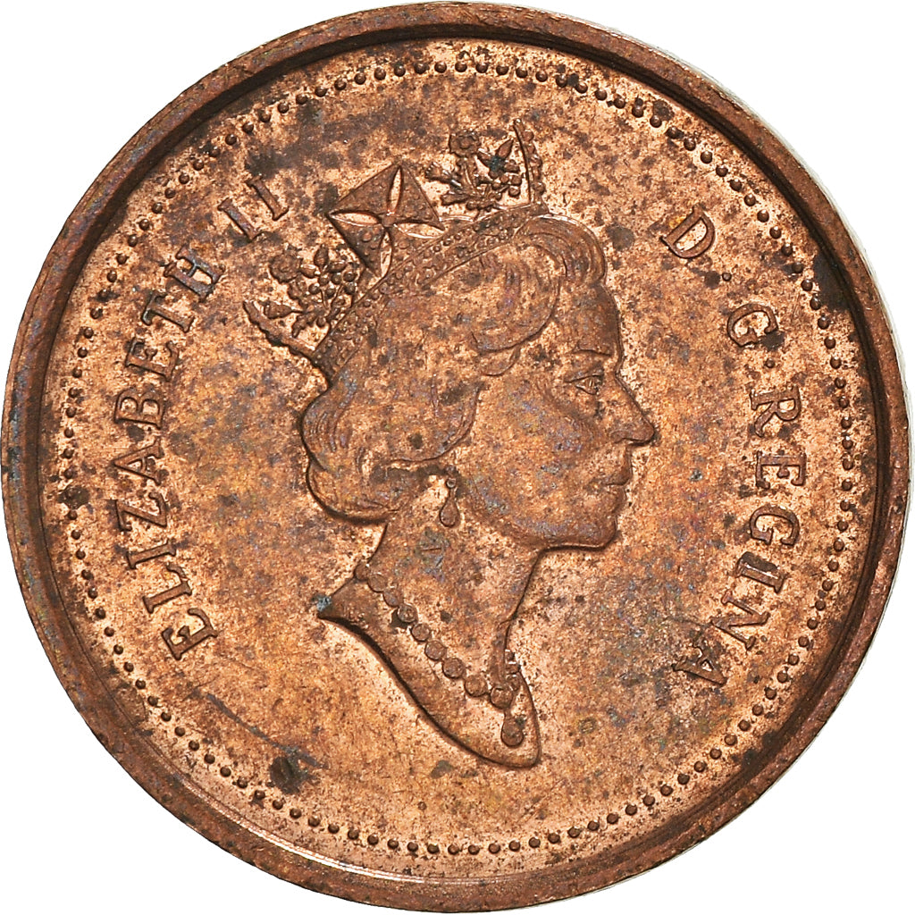 Moneda, Canadá, Elizabeth II, Cent, 1998, Royal Canadian Mint, Ottawa, BC+