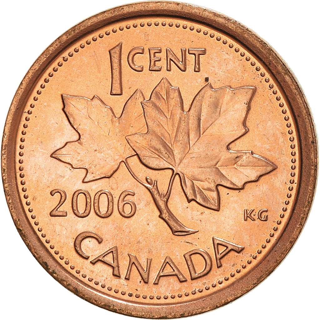 Moneda, Canadá, Elizabeth II, Cent, 2006, Royal Canadian Mint, SC, Cobre